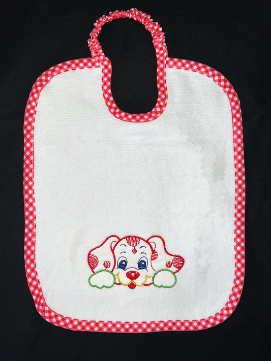 Grand bavoir personnalisé - chien