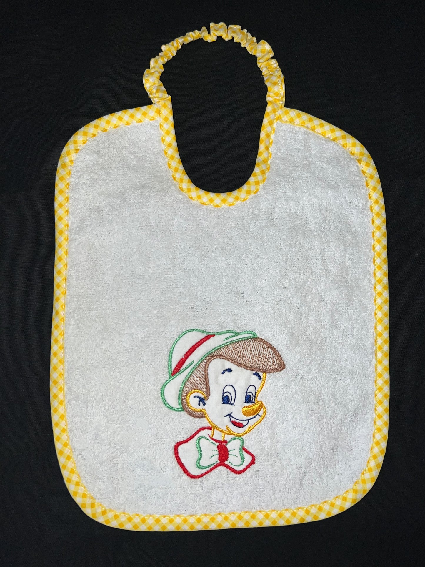 Grand bavoir personnalisé - Pinocchio