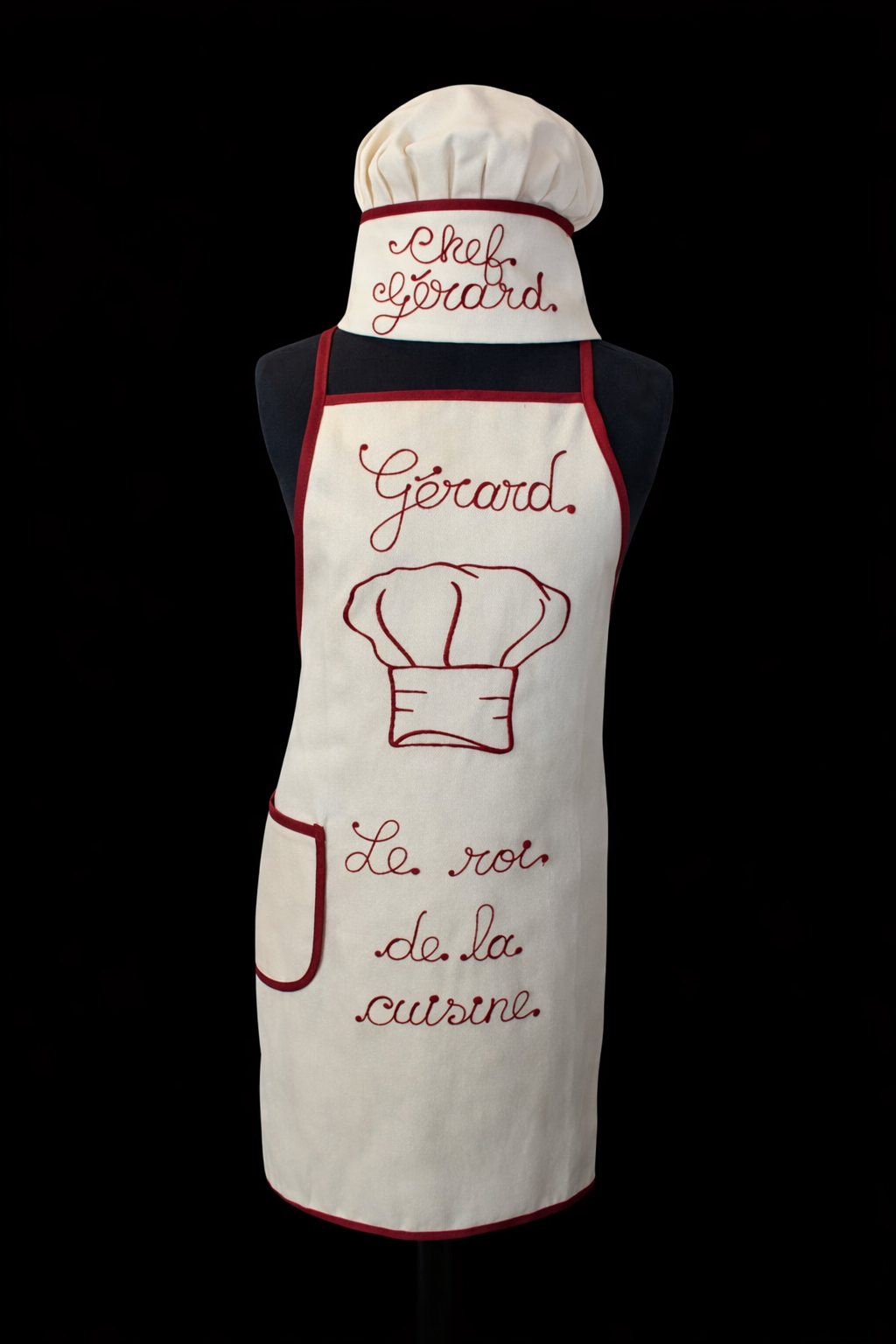 Tablier toque