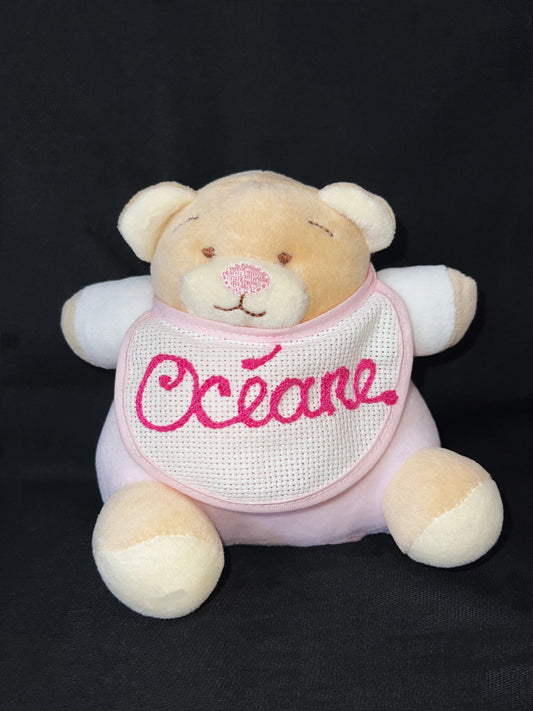 Peluche doudou personnalisé - Ours