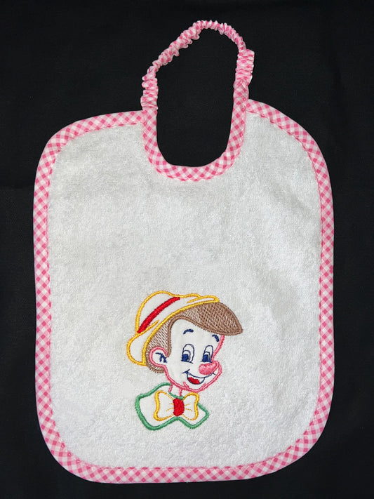 Grand bavoir personnalisé - Pinocchio